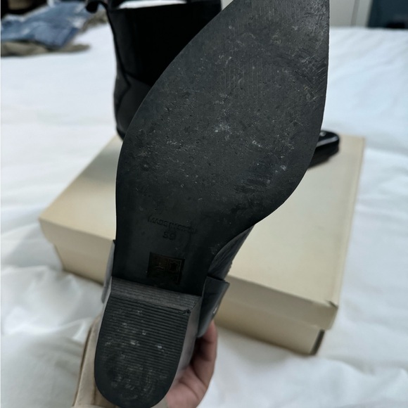 L’INTERVALLE Austin Black Groucho Ankle Boots - Picture 7 of 11